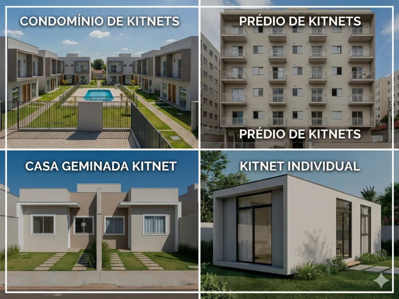 Tipos de Projetos de Kitnets