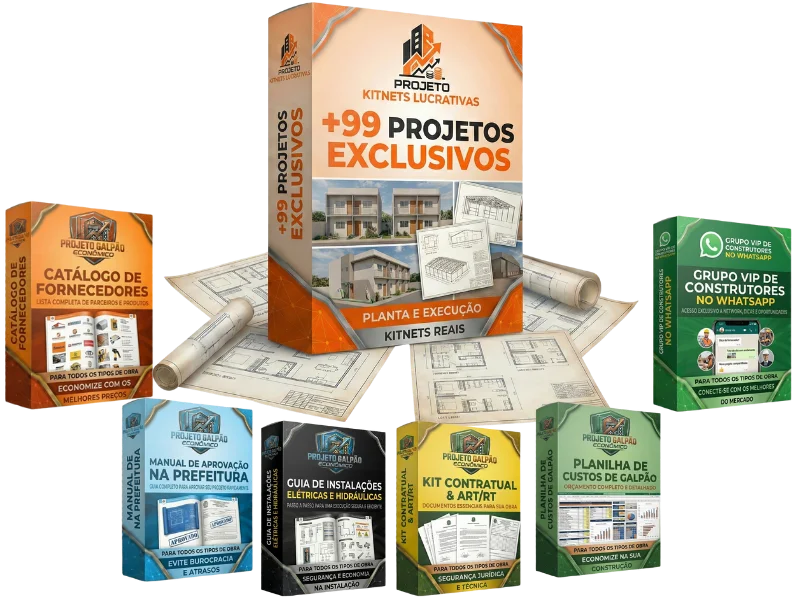 Kitnets Lucrativas - Plano Premium com todos os bônus