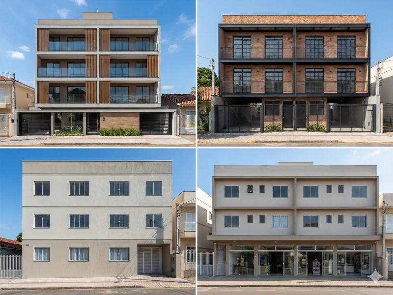 Prédio de Kitnet - Edifícios Variados